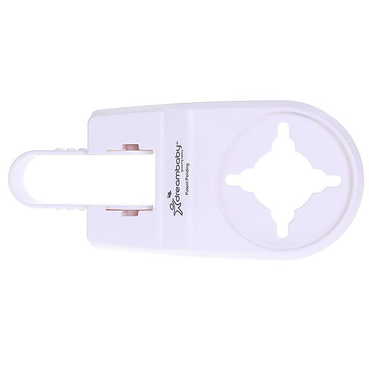 Dreambaby - L828 - White Plastic Lever Handle Lock 1 Pack