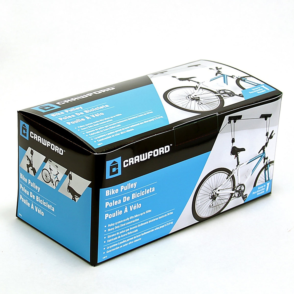 Crawford CBP-6 3.94 in. H x 5.12 in. W x 10.23 in. L Steel Bike Pulley
