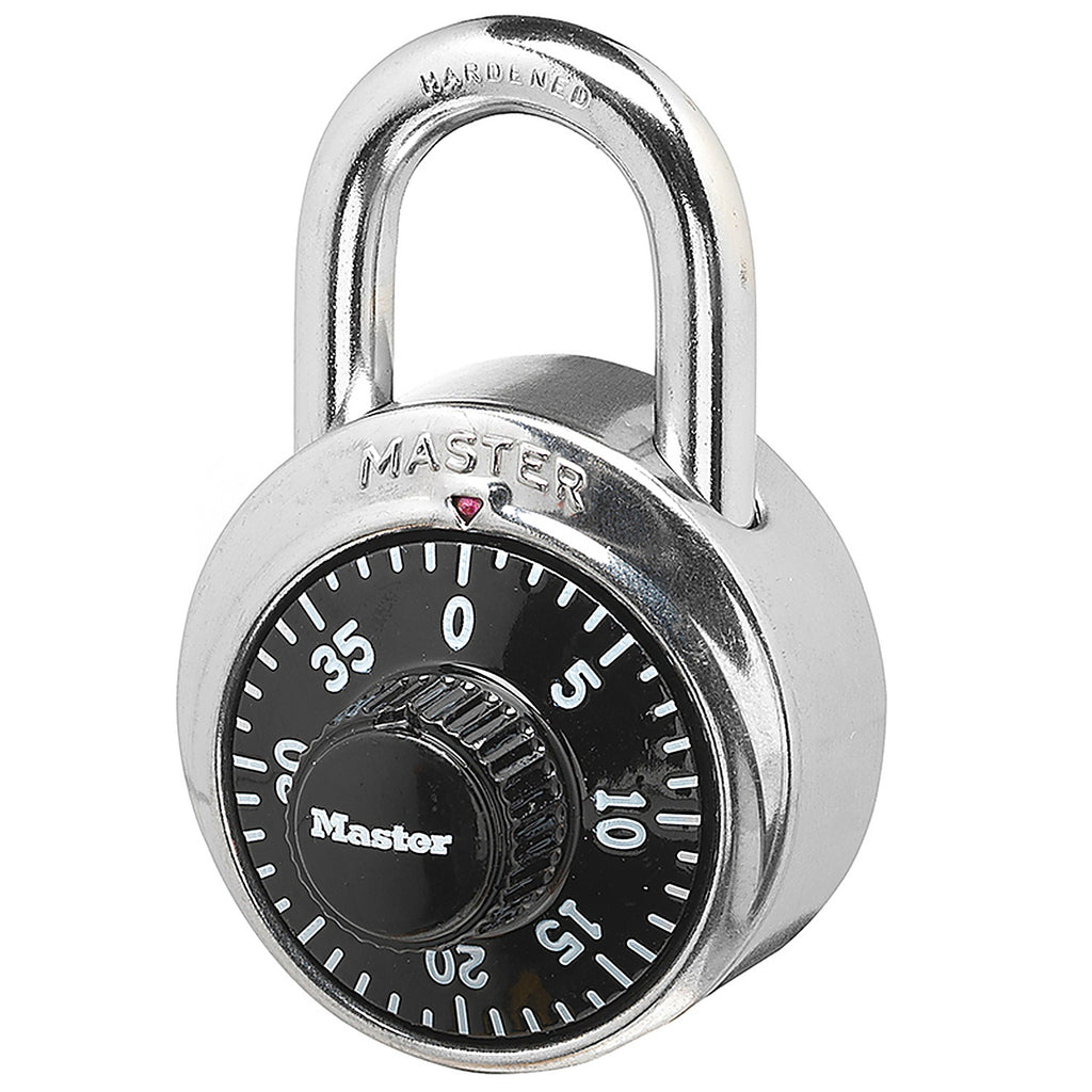 Master Lock - 1500D - 2-9/10 In. H X 1-7/8 In. W Steel Combination Dial Combination Padlock