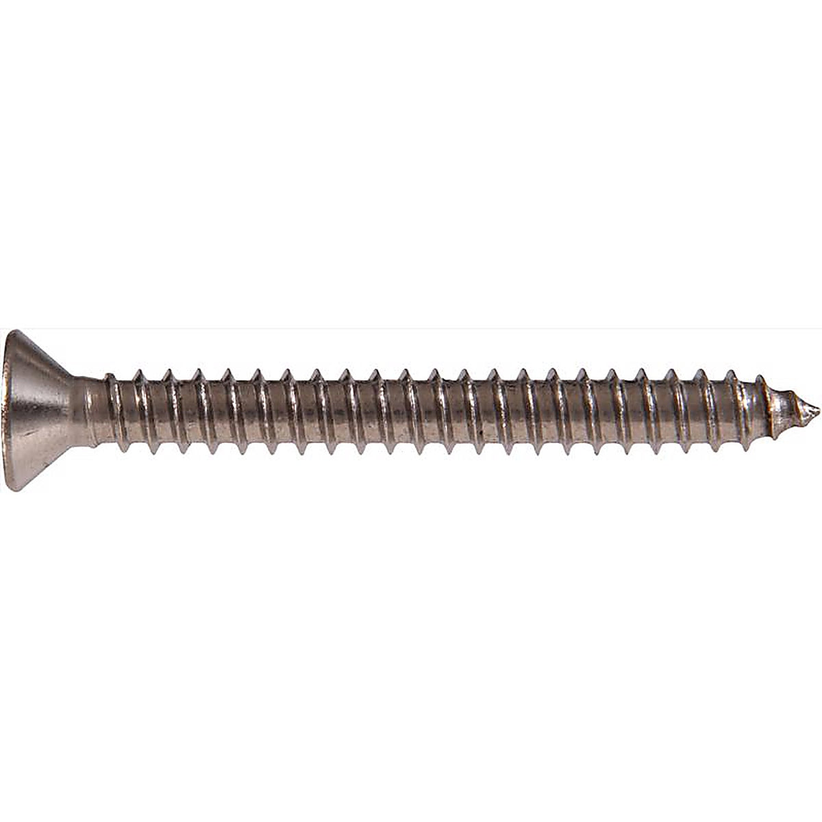 Hillman 823526 No. 12 x 3 in. L Phillips Flat Head Stainless Steel Sheet Metal Screws 50 1/Pack