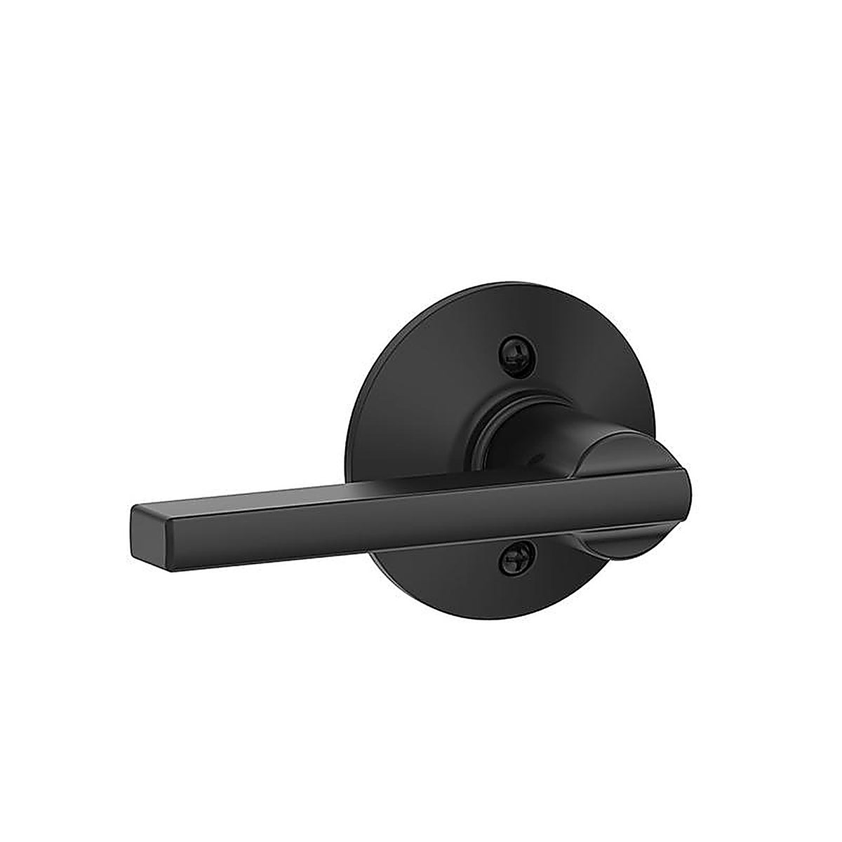Schlage - F170 LAT 622 - F Series Latitude Matte Black Dummy Door Knob 1-3/4 In.