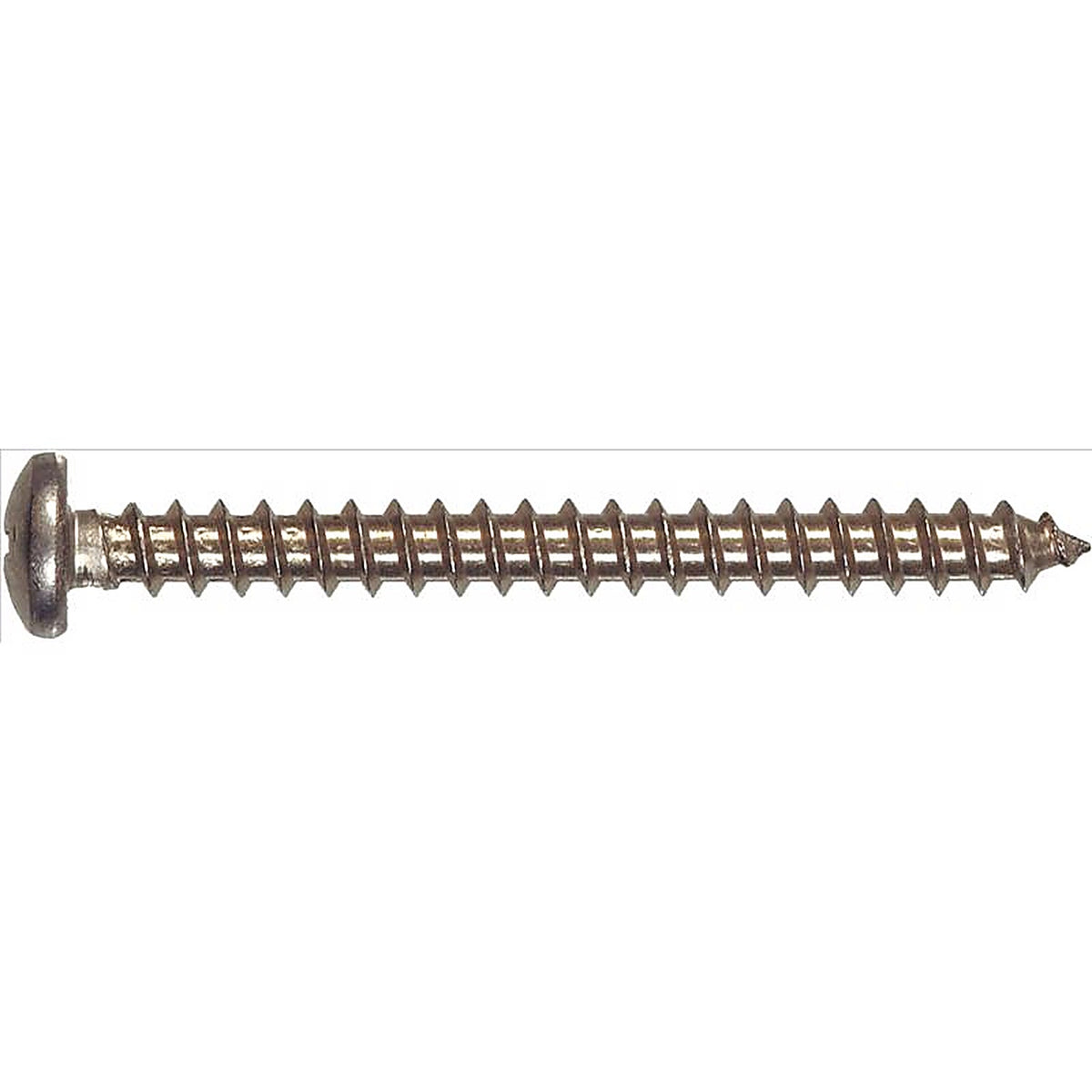 Hillman 823260 No. 8 x 5/8 in. L Phillips Pan Head Stainless Steel Sheet Metal Screws 100 1/Pack