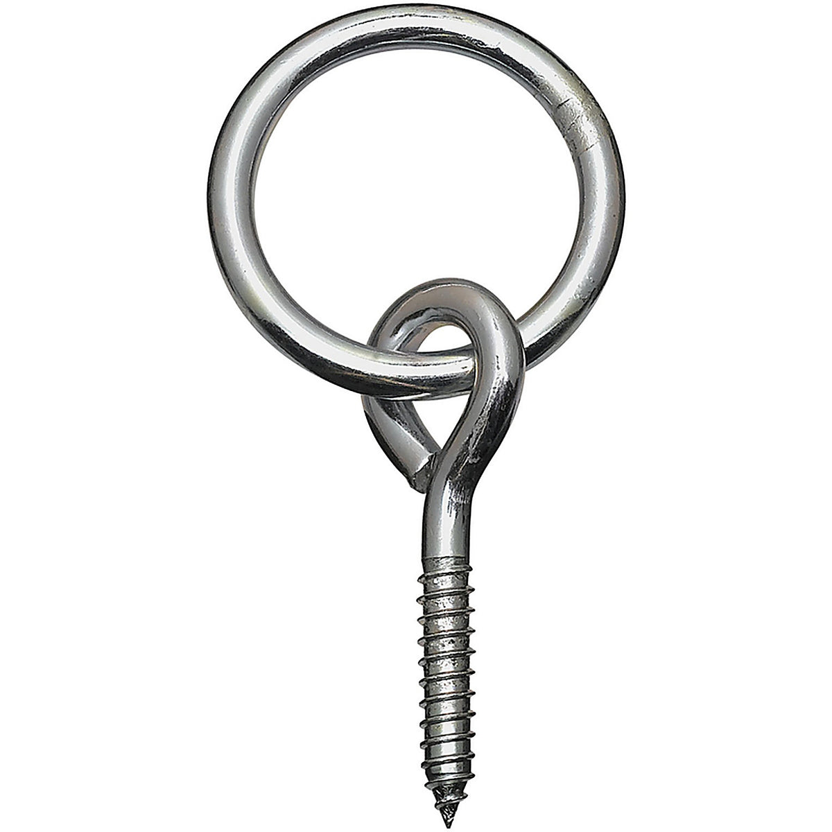 National Hardware N220-640 2 in. D X 3-1/4 in. L Zinc-Plated Steel Screw Eye 90 lb. cap. 1 pk
