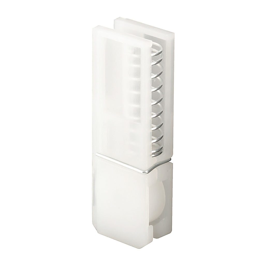 Prime-Line - B 544 - 3/4 in. D X 1/4 in. L Matte White Nylon Roller Assembly 2 pk