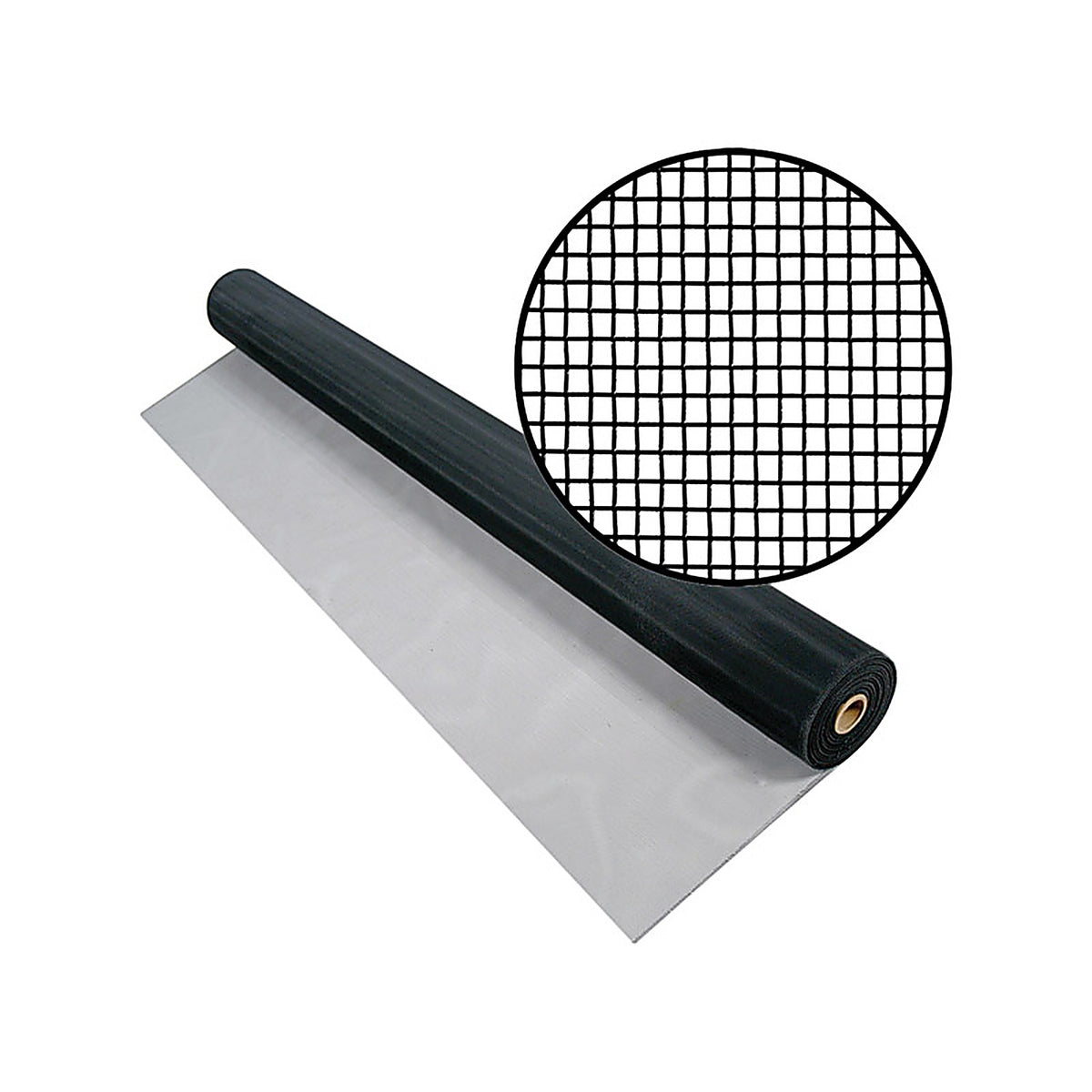 Phifer Wire - 3001226 - 32 In. W X 100 Ft. L Black Aluminum Insect Screen Cloth
