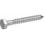Hillman 832038 5/16 in. x 2-1/2 in. L Hex Stainless Steel Lag Screw 25/Pack