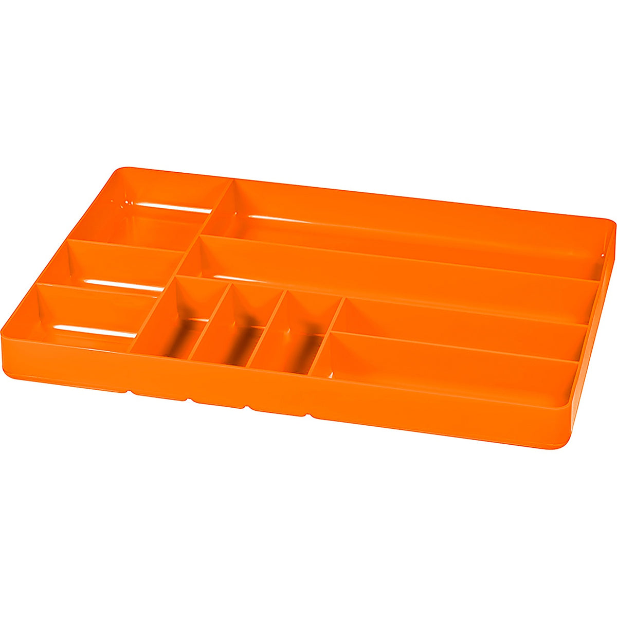 Ernst - 5019 - 11 Inch X 16 Inch 10 Compartment Organizer Tray - Orange