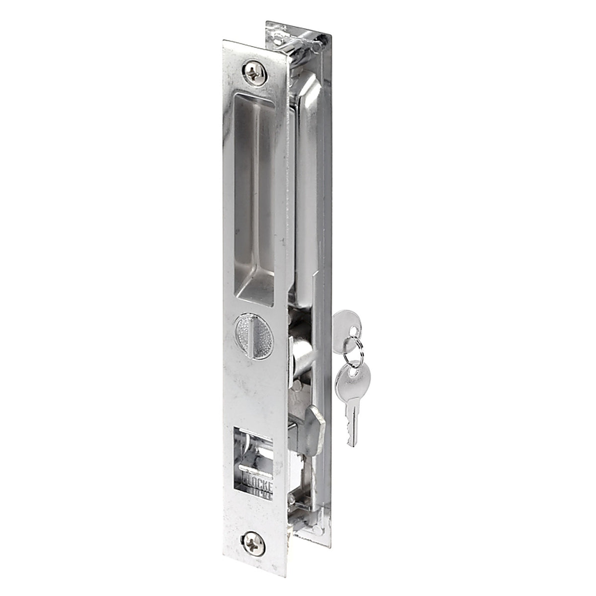 Prime-Line - C 1076 - Chrome Metal Indoor and Outdoor Patio Door Handle Set