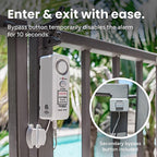 Techko - S187D - White Plastic Safe Pool Alarm