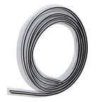 Frost King - ES184W - White Rubber Weather Seal for Doors 7 Ft. L X 0.5 In.