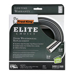 Frost King - ES184W - White Rubber Weather Seal for Doors 7 Ft. L X 0.5 In.