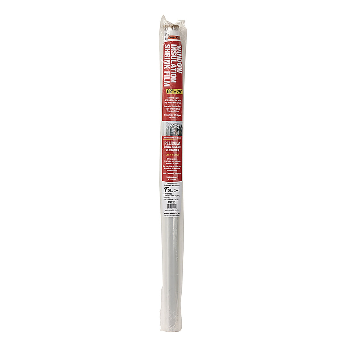 Frost King - V6225 - Clear Indoor Window Shrink Film 62 In. W X 25 Ft. L