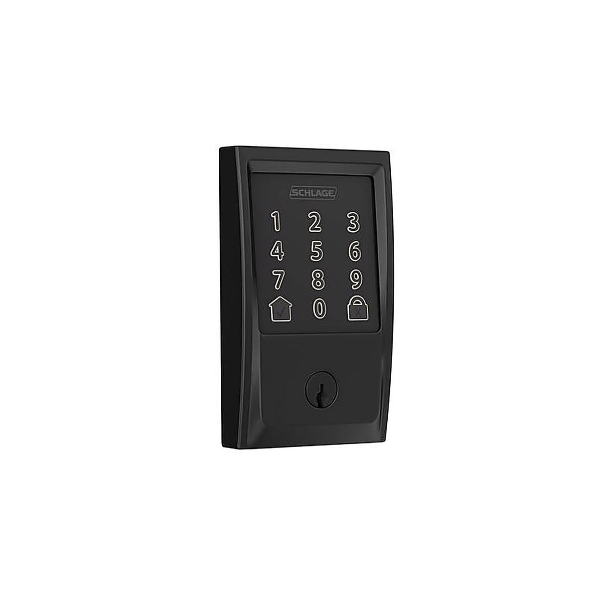 Schlage BE489WBVCEN622 Encode Matte Black Metal Wifi Deadbolt