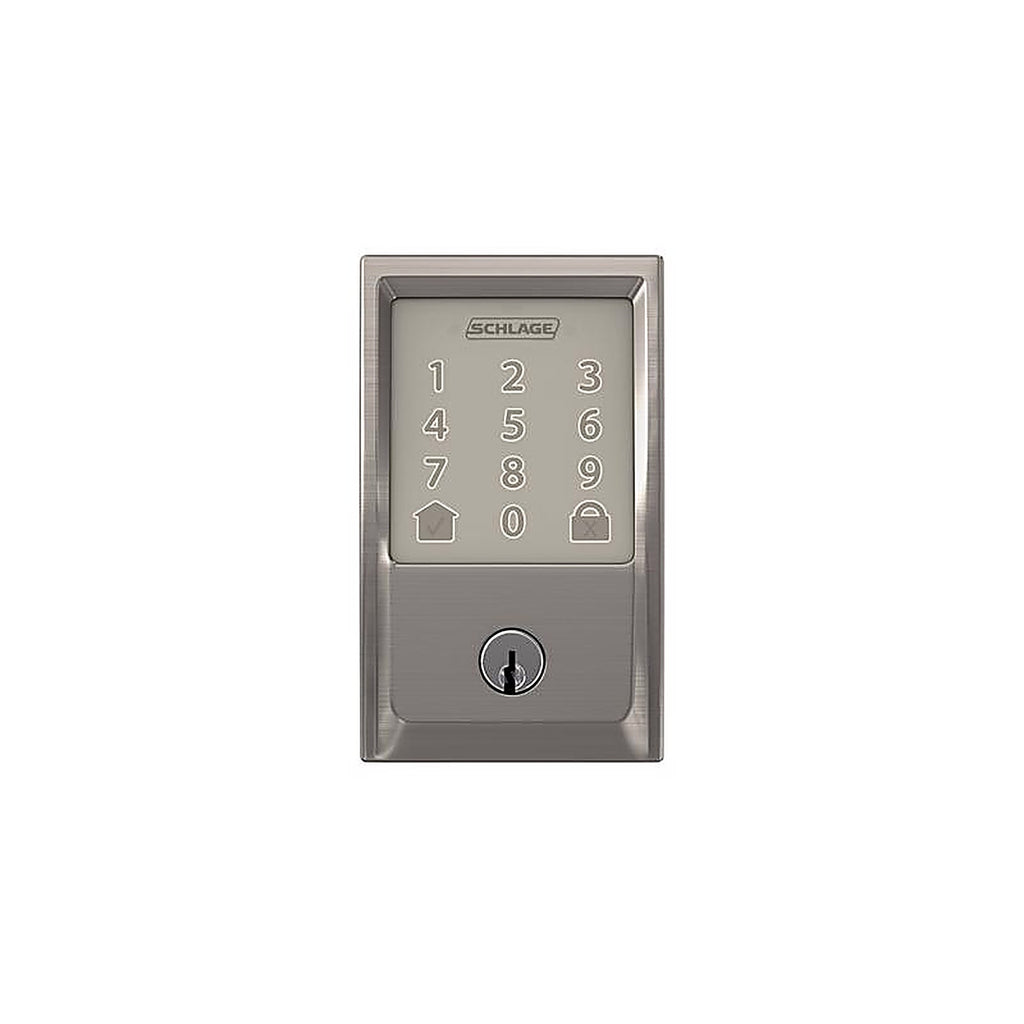Schlage BE489WBVCEN619 Encode Satin Nickel Metal Wifi Deadbolt