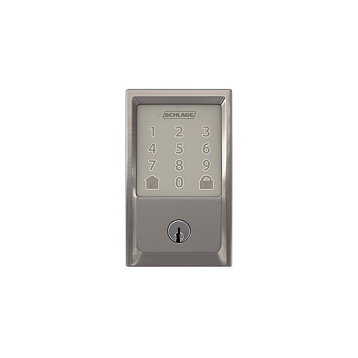 Schlage BE489WBVCEN619 Encode Satin Nickel Metal Wifi Deadbolt