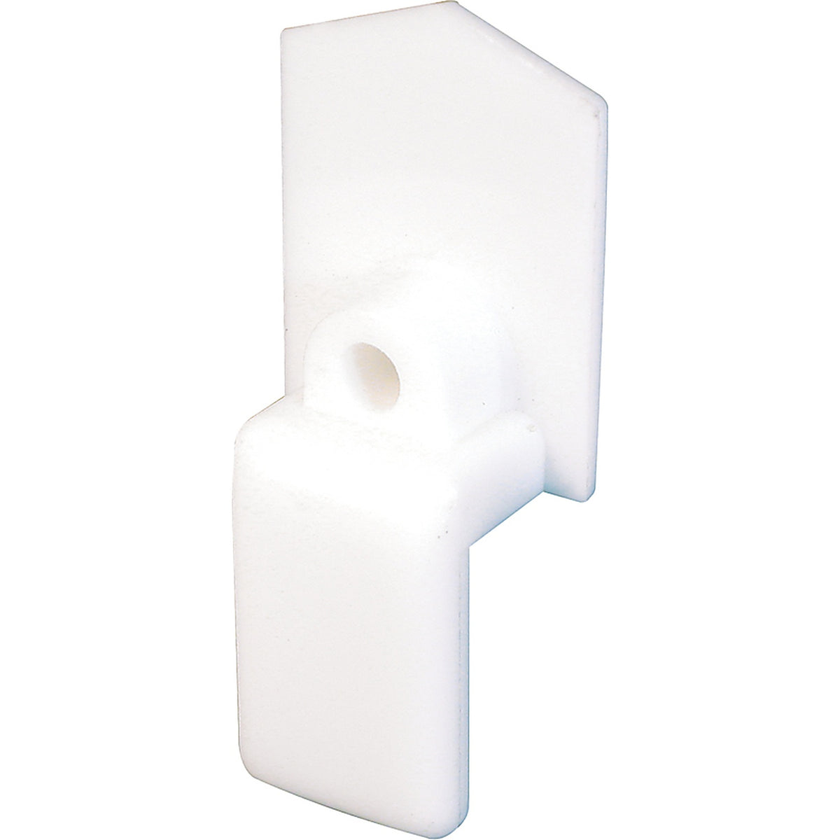 Prime-Line - N 6558 - Matte White Plastic Bi-fold Door Wheel Guide 1 pc