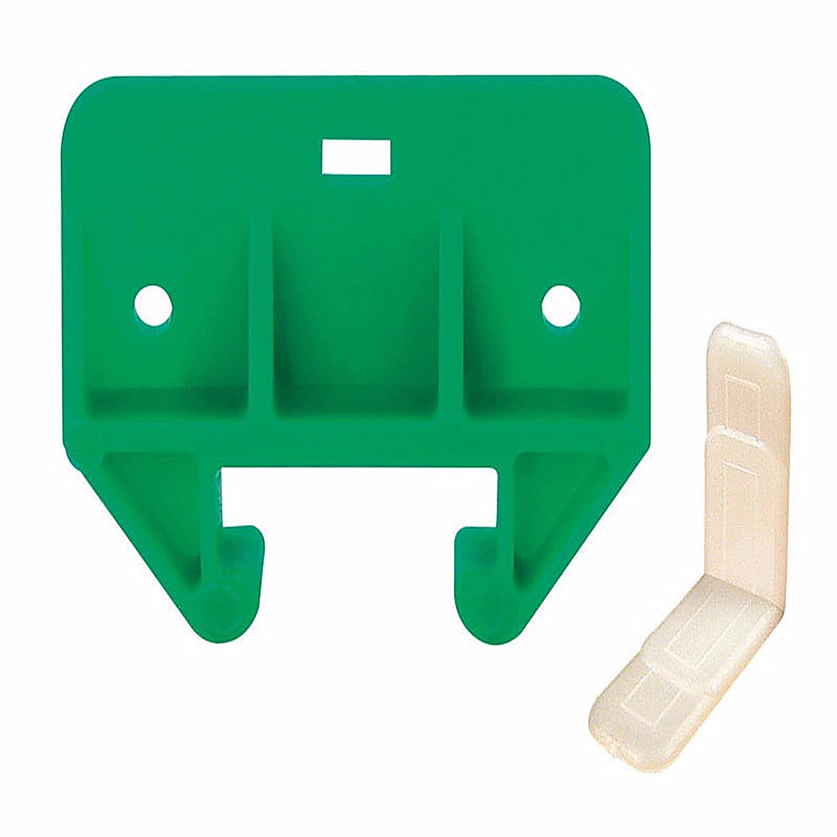 Prime-Line - R 7085 - 1-1/8 in. L Plastic Center Guide Drawer Track Guide 1 pk
