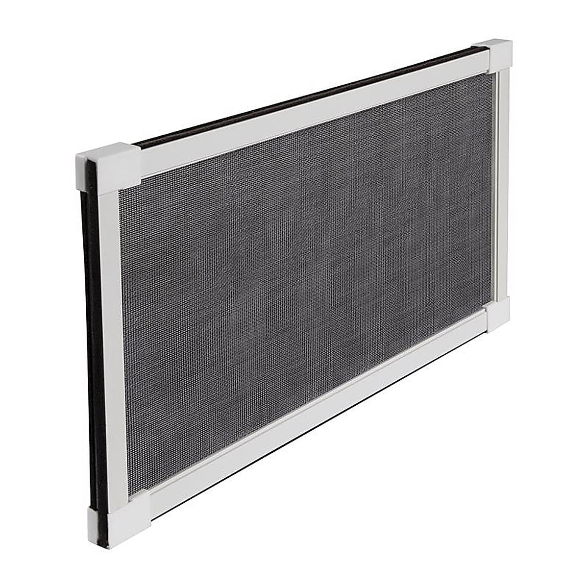 M-D 14186 White Aluminum Adjustable Screen 10 in. W x 37 in. L