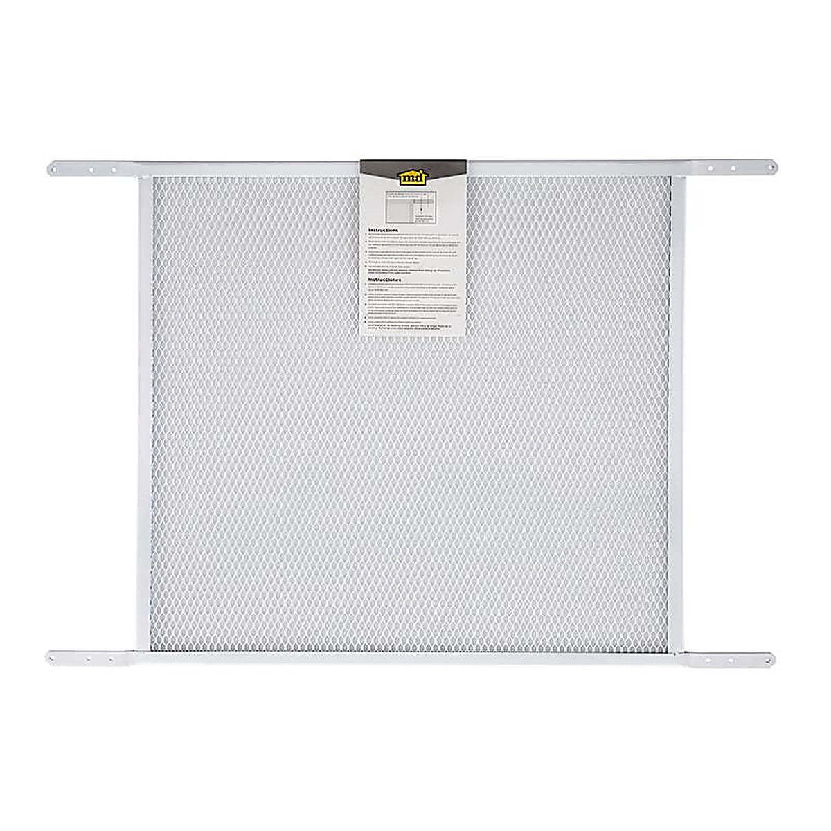 M-D - 14182 - Building Products 36 In. L White Steel Door Grille 1 Piece