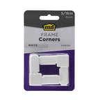 M-D - 14166 - Building Products White Plastic Frame Corners 5/16 In. H 4 Piece