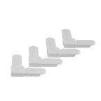 M-D - 14166 - Building Products White Plastic Frame Corners 5/16 In. H 4 Piece