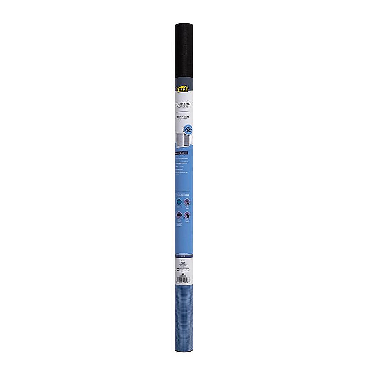 M-D - 14128 - Building Products Charcoal Fiberglass Door and Window Screen 36 In. W X 25 Ft. L 1 Pack