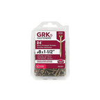 GRK Fasteners 96085 UberGrade No. 8 x 1-1/2 in. L Star Flat Head Multi-Purpose Screw 110/Pack