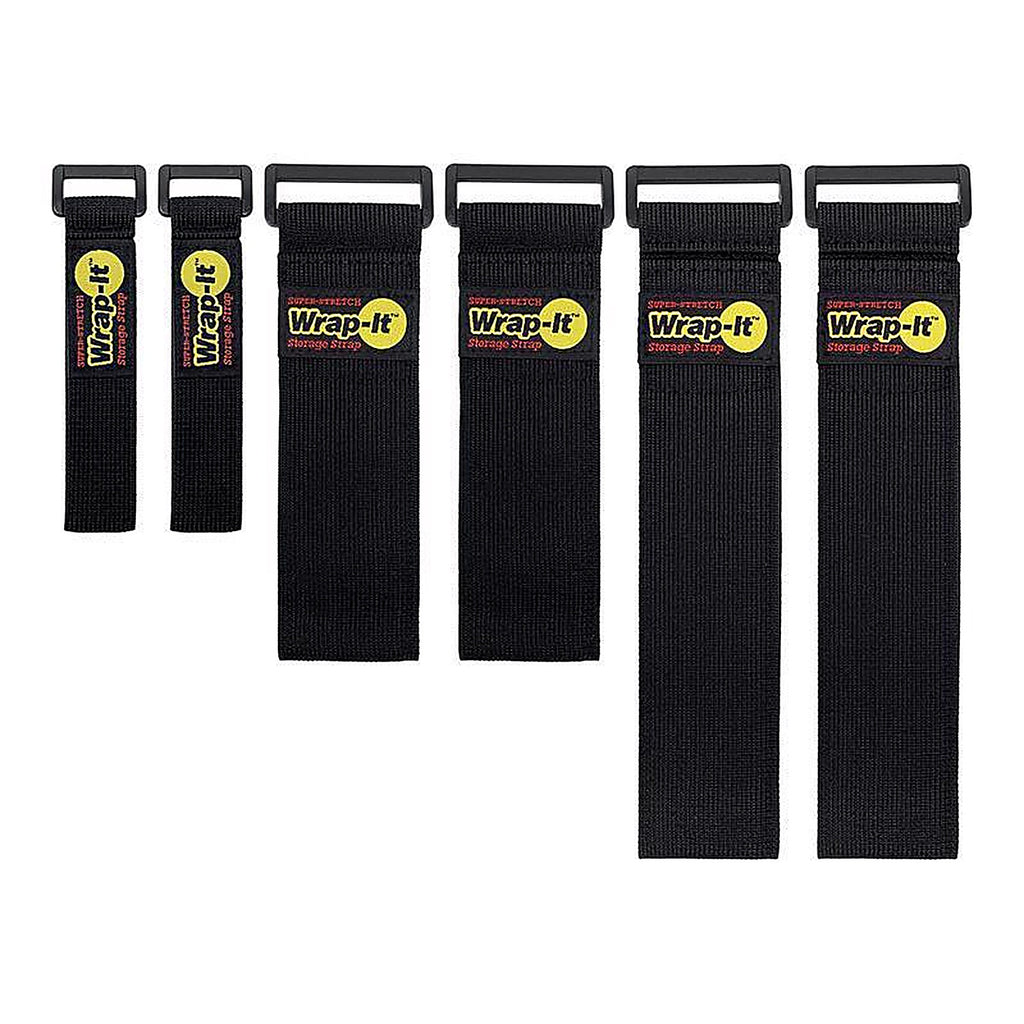 Wrap-It 706-928B Black Polypropylene Cord Wrap