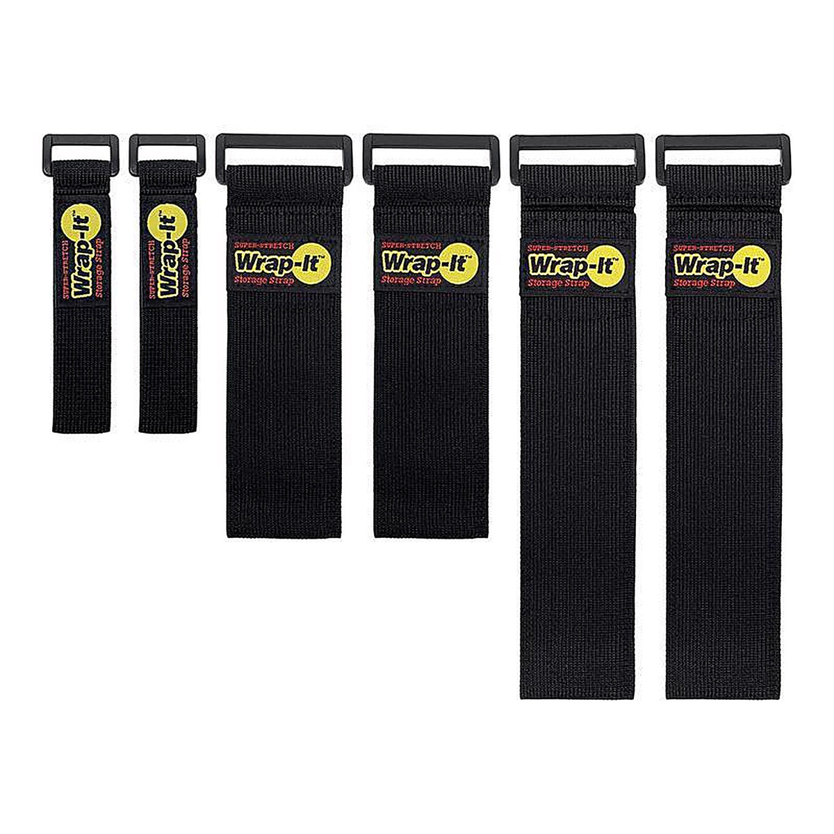 Wrap-It 706-928B Black Polypropylene Cord Wrap