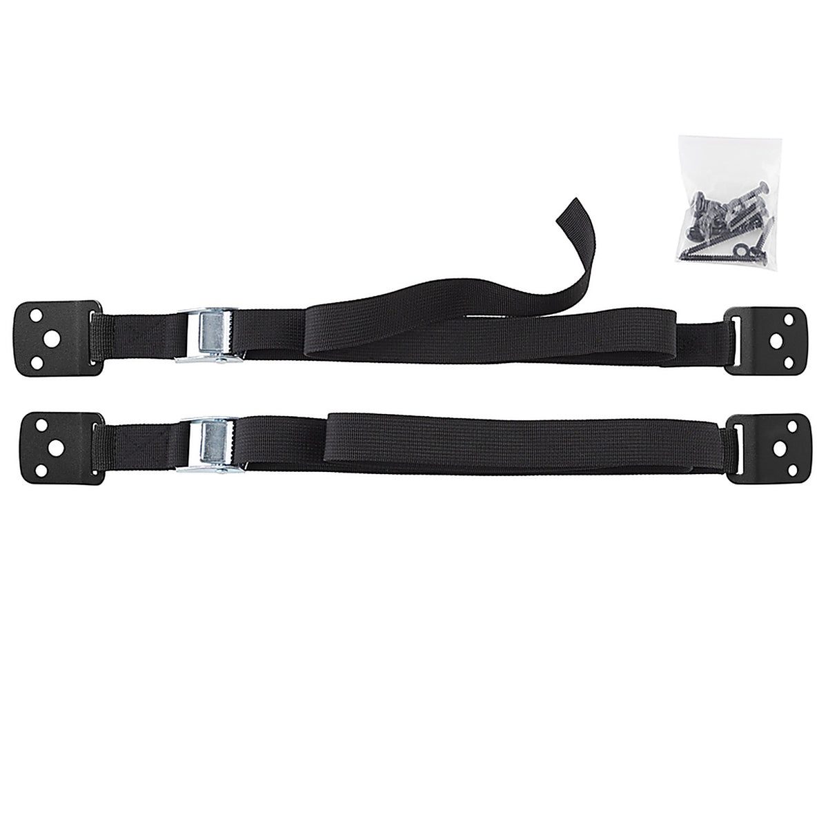 North States - 6140 - Toddleroo Black Metal/Nylon Strap Lock 2 Pack