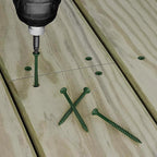 Deck Plus 48399 No. 8 x 2 in. L Star Flat Head Exterior Deck Screws 1 lb.