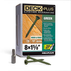 Deck Plus 48397 No. 8 x 1-5/8 in. L Star Flat Head Exterior Deck Screws 1 lb.