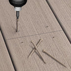 Deck Plus 48451 No. 10 x 2-1/2 in. L Star Flat Head Composite Deck Screws 1 lb.