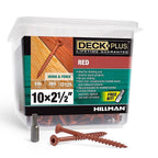 Deck Plus 48430 No. 10 x 2-1/2 in. L Star Flat Head Exterior Deck Screws 5 lb.