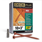 Deck Plus 48432 No. 10 x 3 in. L Star Flat Head Exterior Deck Screws 1 lb.