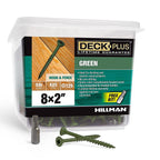 Deck Plus 48400 No. 8 x 2 in. L Star Flat Head Exterior Deck Screws 5 lb.