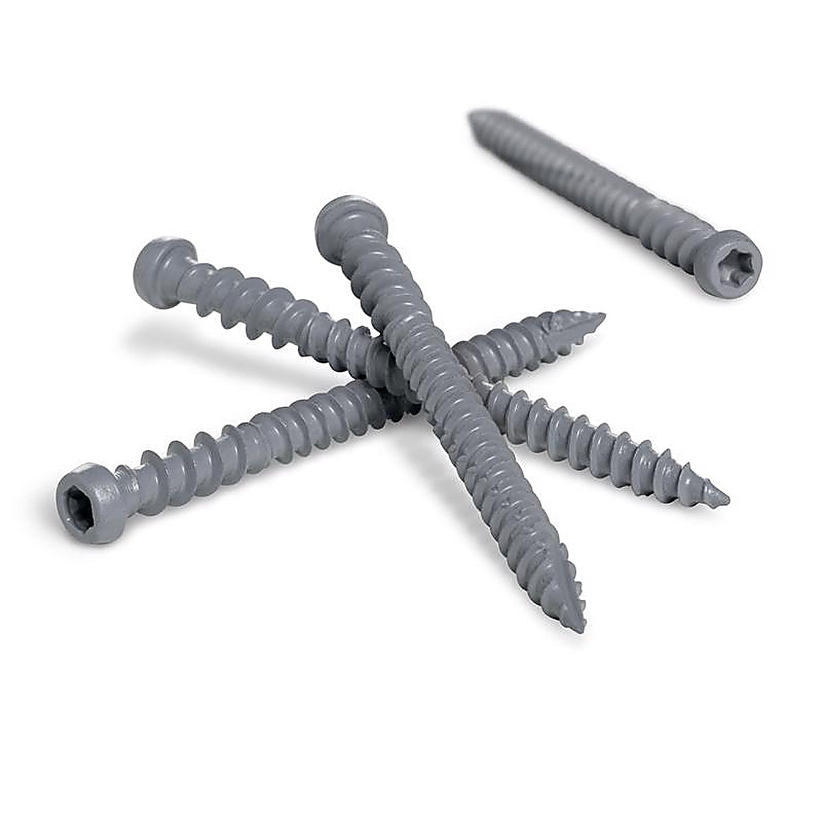 Deck Plus 48442 No. 10 x 3 in. L Star Flat Head Composite Deck Screws 1 lb.