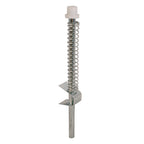 Prime-Line - N 6729 - Zinc-Plated Silver Steel Bi-Fold Door Guide Rod 1 pk