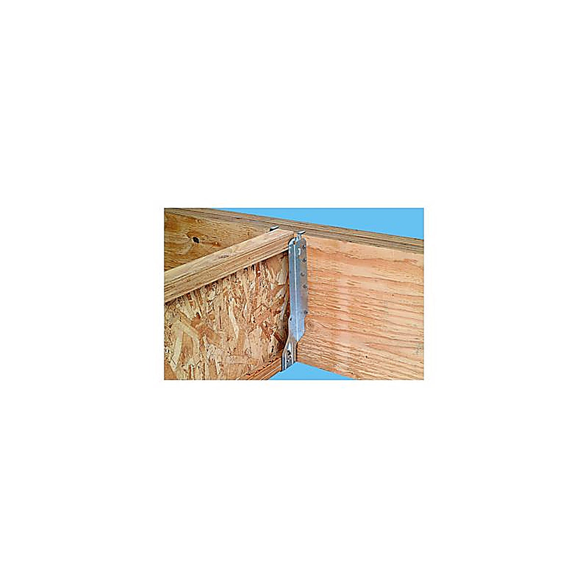 Simpson Strong-Tie - IUS2.56/9.5 - Ius 9.5 In. H X 2.56 In. W 18 Ga. Galvanized Steel Joist Hanger