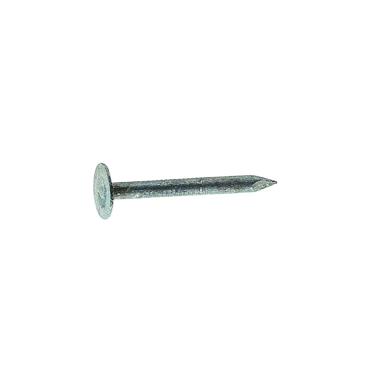 Grip-Rite 114EGRFGBK 1-1/4 in. Roofing Electro-Galvanized Steel Nail Flat 30 lb.