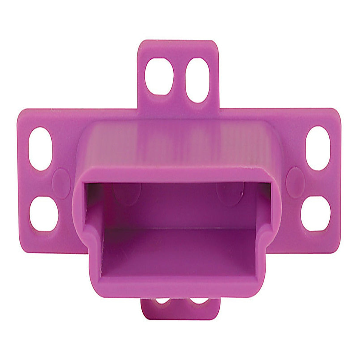 Prime-Line - R 7133 - 1-1/4 in. L Plastic Center Guide Drawer Track Back Plate 1 pk