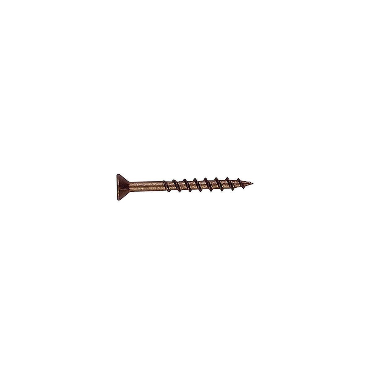 Grip-Rite 1GS25BK 1 in. L Phillips Yellow Zinc Wood Screws 25 lb
