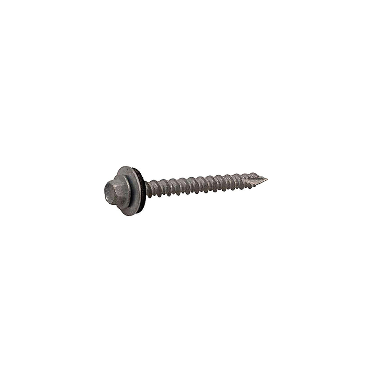 Grip-Rite 212W1 No. 10 x 2-1/2 in. L Hex Washer Head Washer Roofing Screws 1 lb.