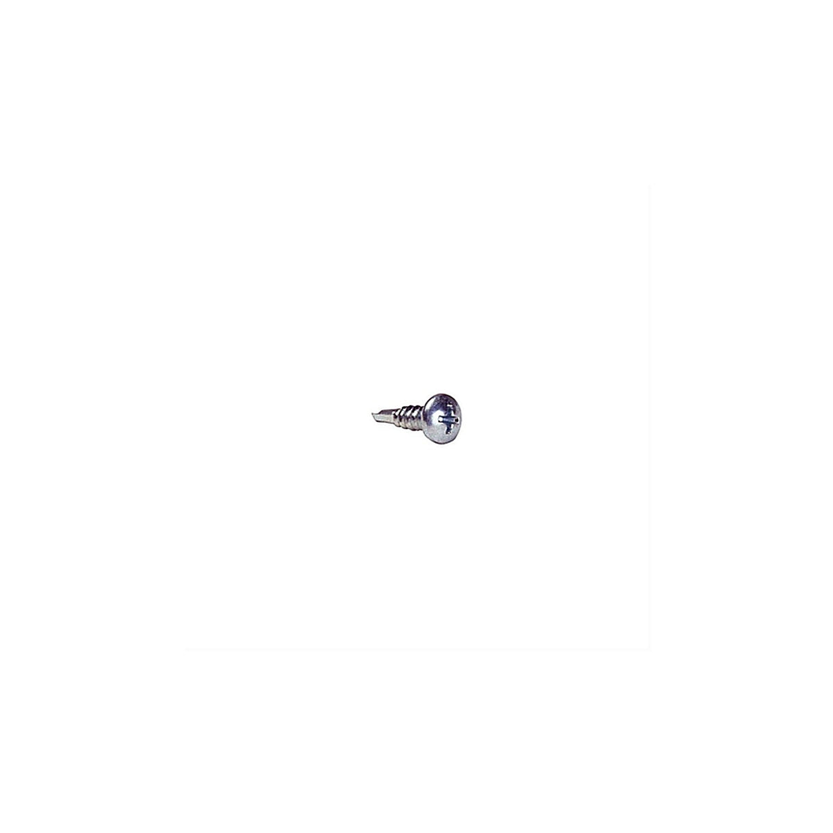 Grip-Rite 716SDPH1 No. 7 Sizes x 7/16 in. L Phillips Pan Head Sheet Metal Screws 1 lb. 400/Pack
