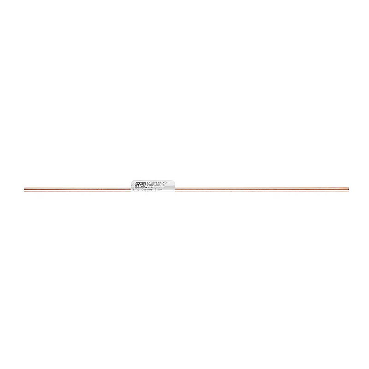 K&S 8119 5/32 in. Dia. x 1 ft. L Copper Tubing