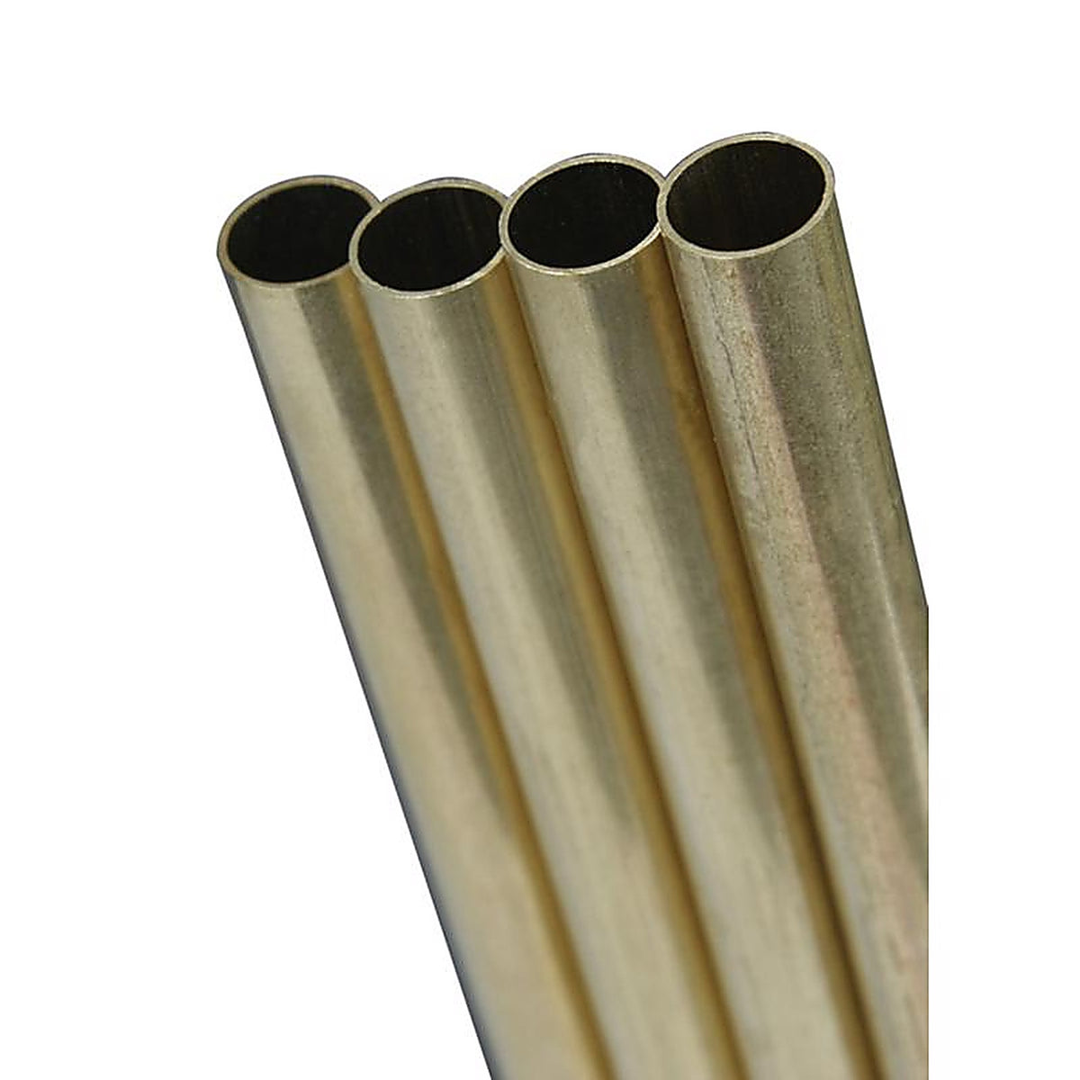 K&S 8132 9/32 in. Dia. x 12 in. L Round Brass Tube 1/Pack