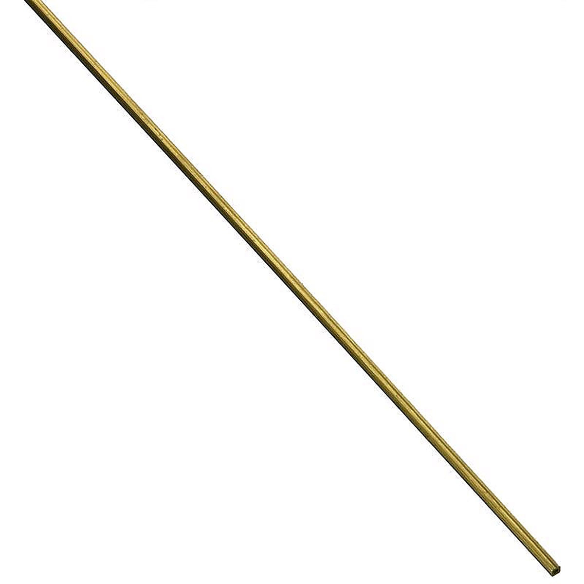 K&S 8151 1/8 in. W x 12 in. L Square Brass Tube 1/Pack