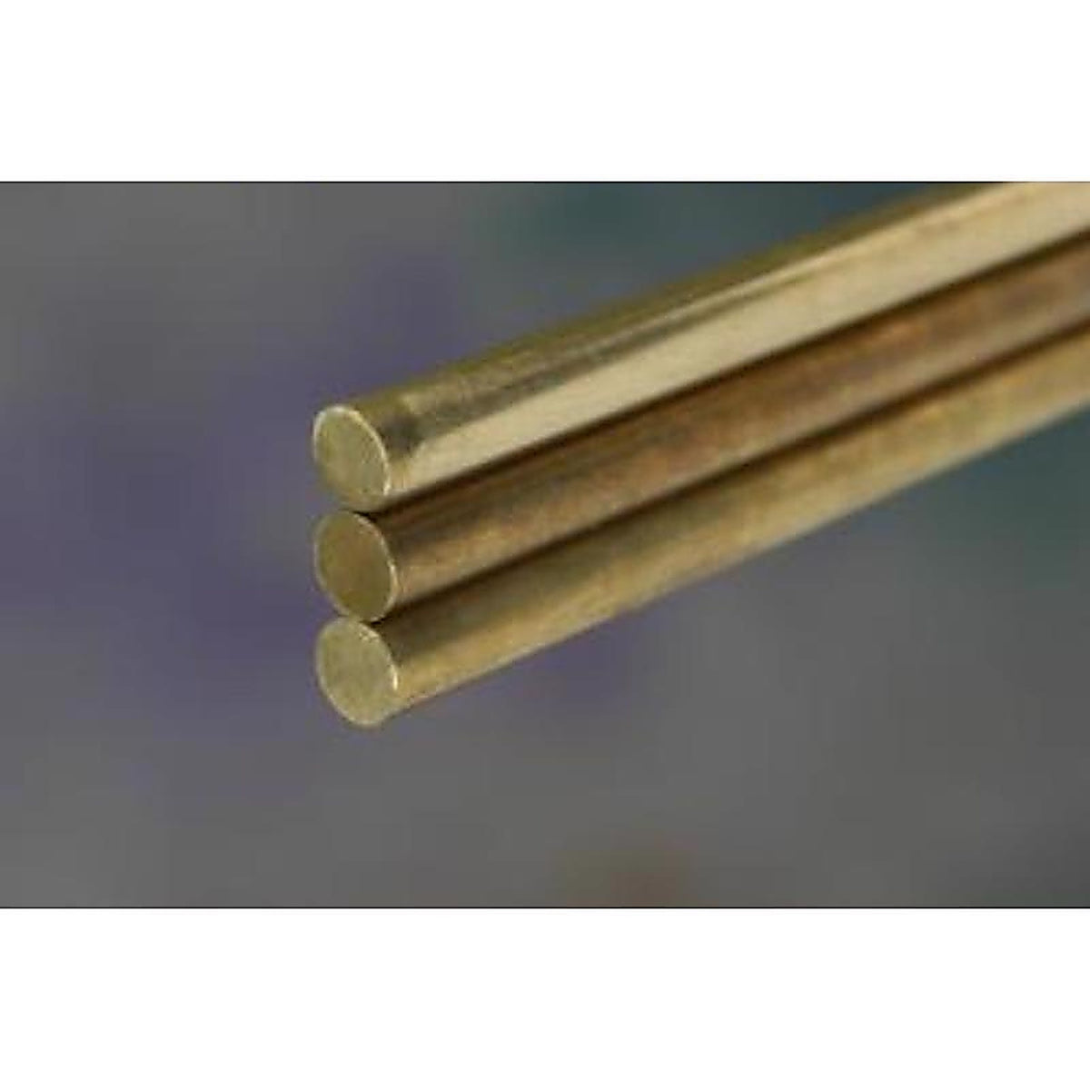 K&S 8163 3/32 in. Dia. x 12 in. L Brass Rod 1/Pack
