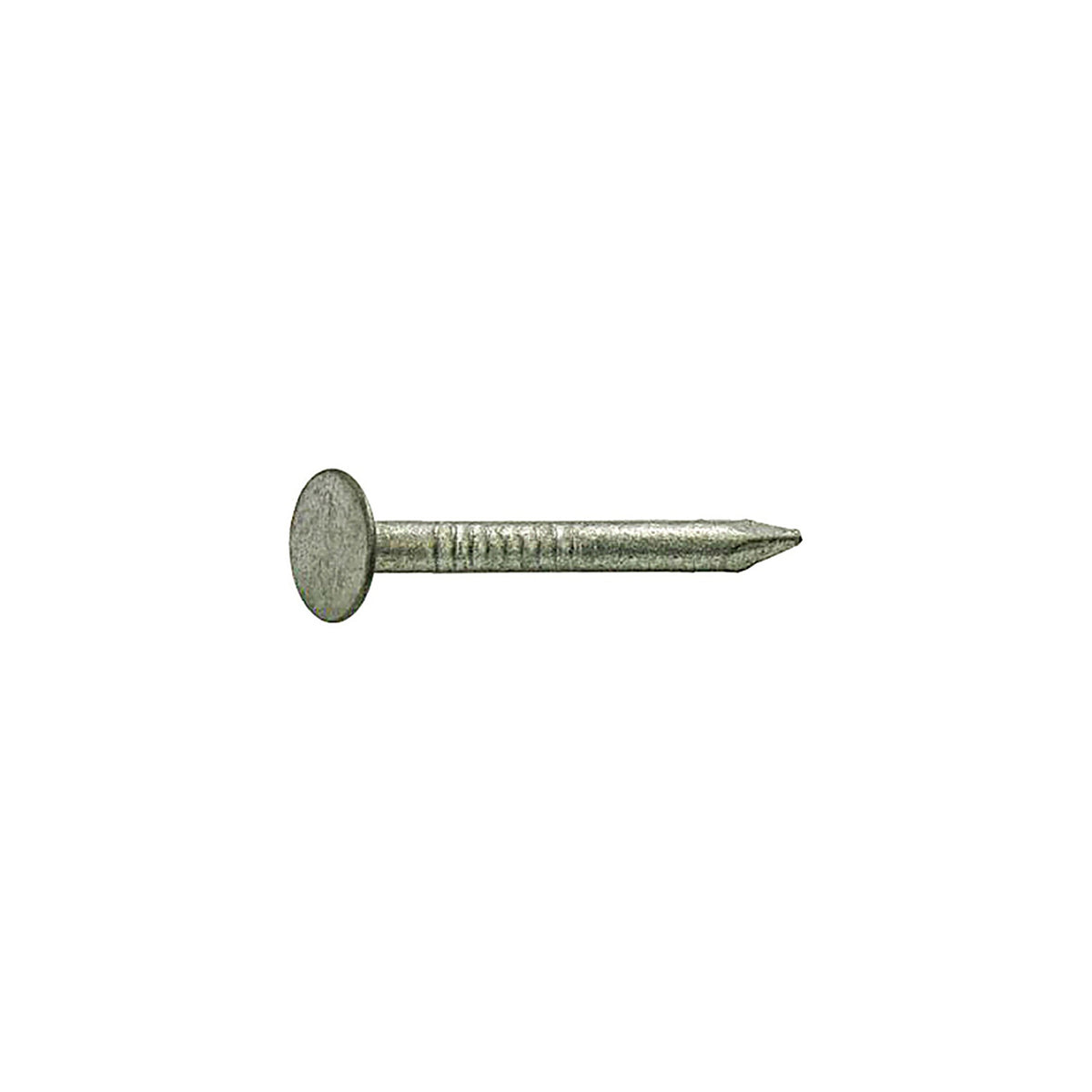 Grip-Rite 212HGRFG1 2-1/2 in. Roofing Hot-Dipped Galvanized Steel Nail Flat 1 lb.