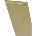 K&S 8244 0.032 in. x 2 in. W x 12 in. L Brass Metal Strip